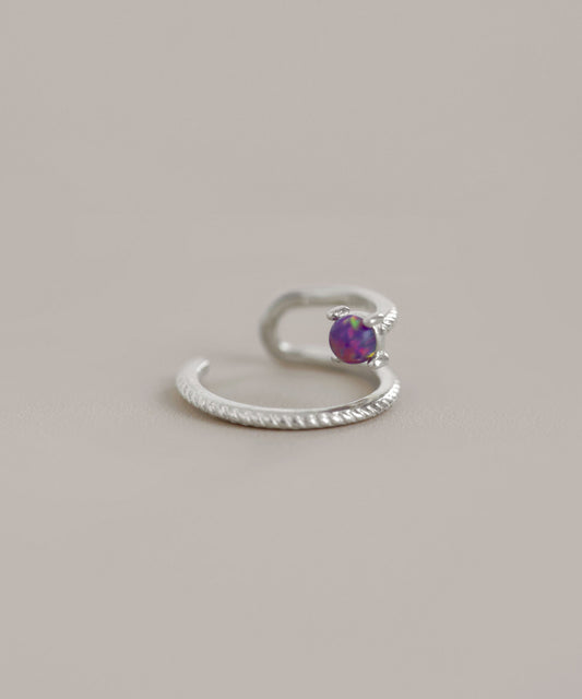 Color Stone Ear Cuff [Silver925]