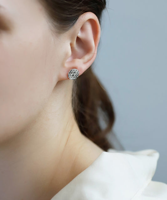 Geometric Earrings [925silver][A]
