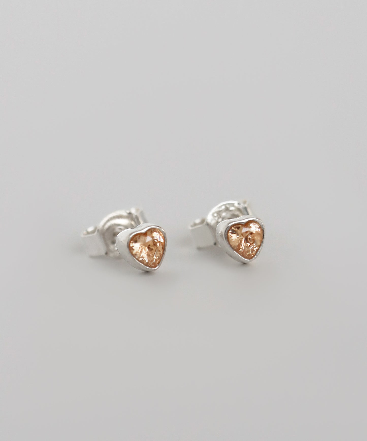 Bijou Heart Earrings[925 Silver]