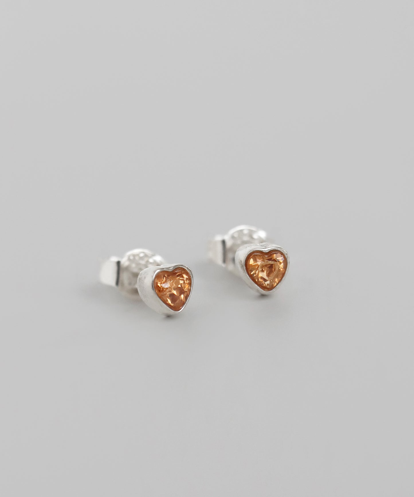 Bijou Heart Earrings[925 Silver]