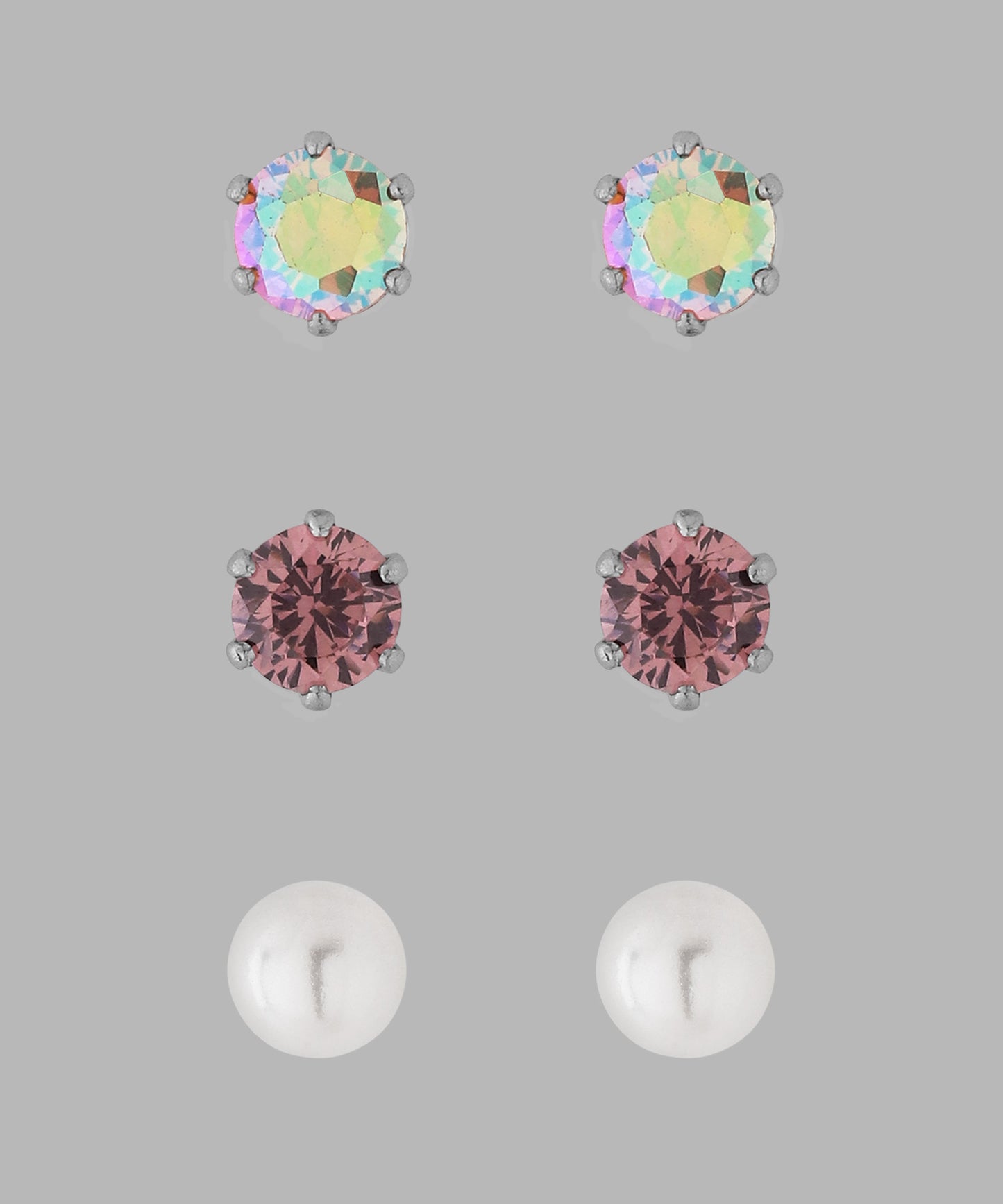 Bijou & Pearl Earrings [set of 3]