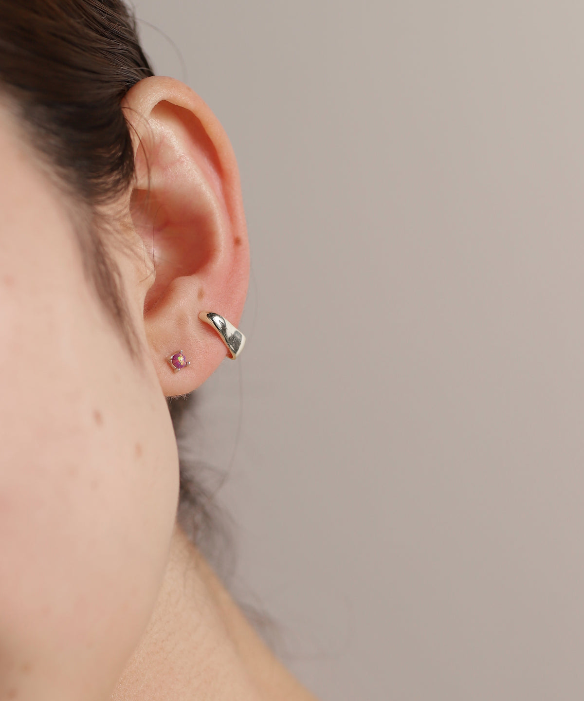 Color Stone Earrings [Silver925]