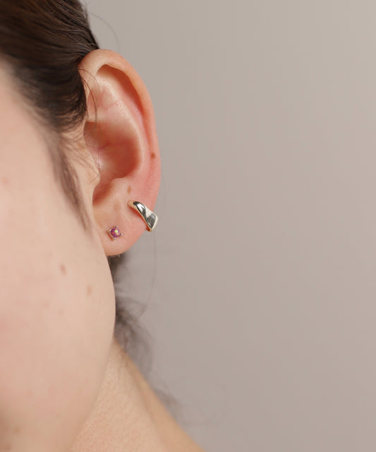 Color Stone Earrings [Silver925]
