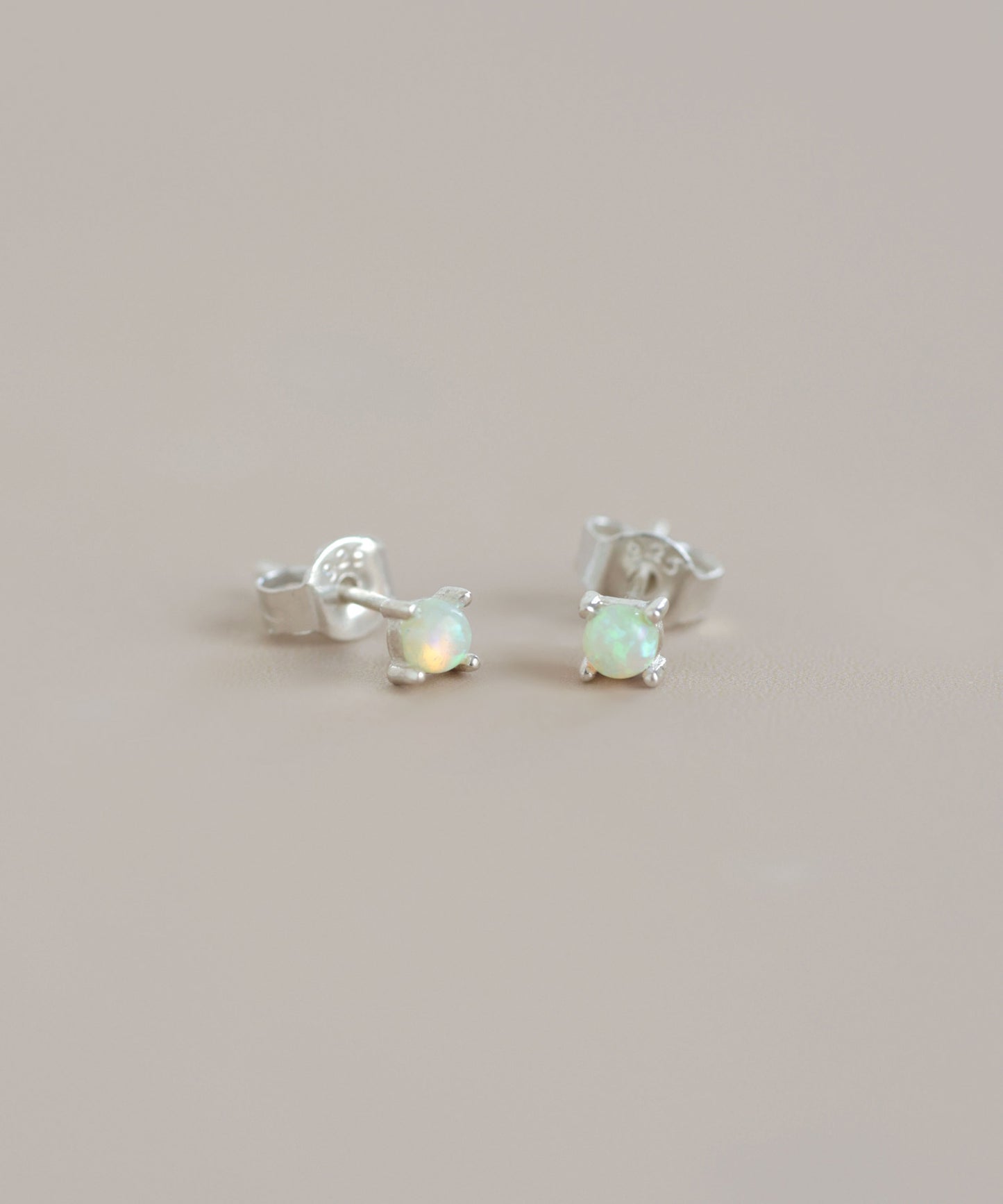 Color Stone Earrings [Silver925]