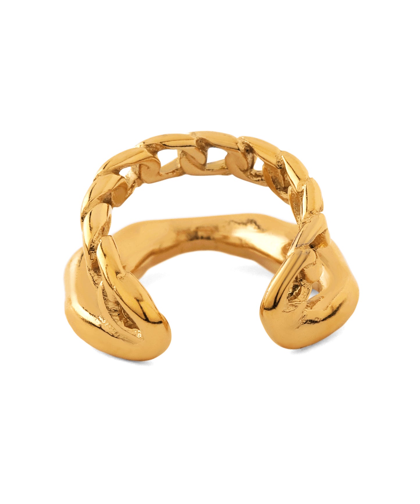 Chain Design Ear Cuff [Stainless Steel]