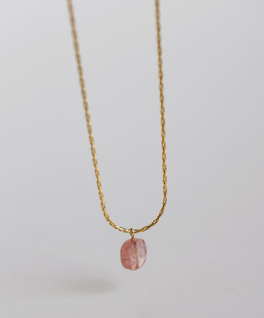 Gemstone Necklace [Stainless Steel]