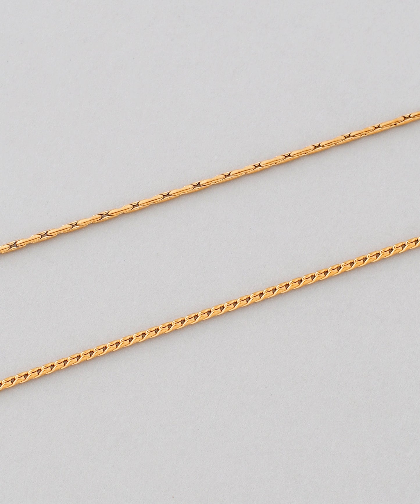 【Stainless Steel IP】2-strand Chain Necklace