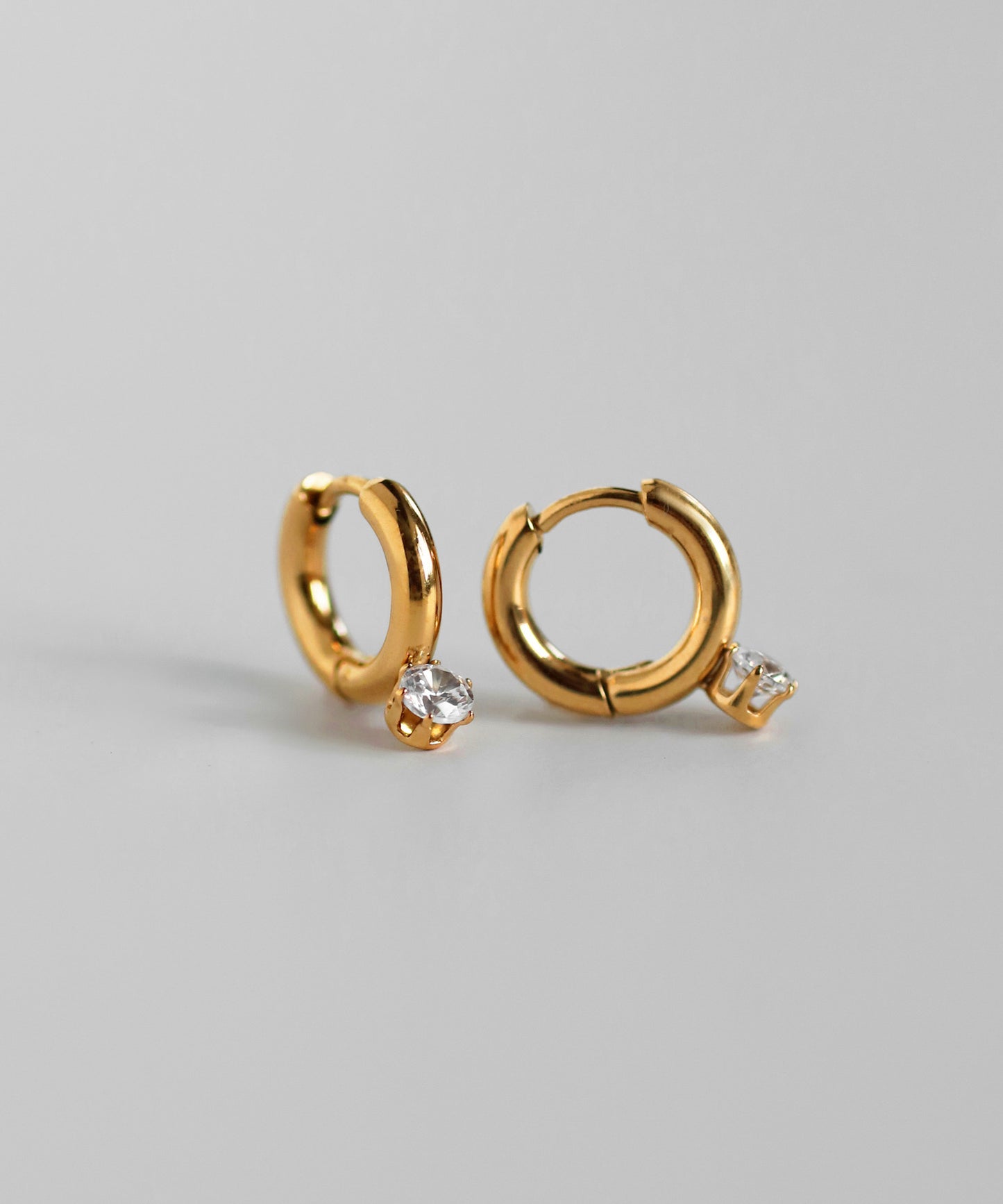 Bijou Hoop Earrings [Stainless Steel]