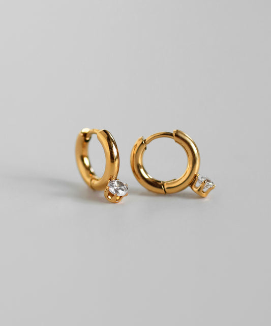 Bijou Hoop Earrings [Stainless Steel]