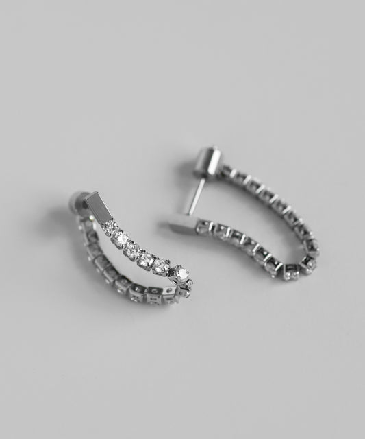 Bijou Back Catch Earrings [Stainless Steel]