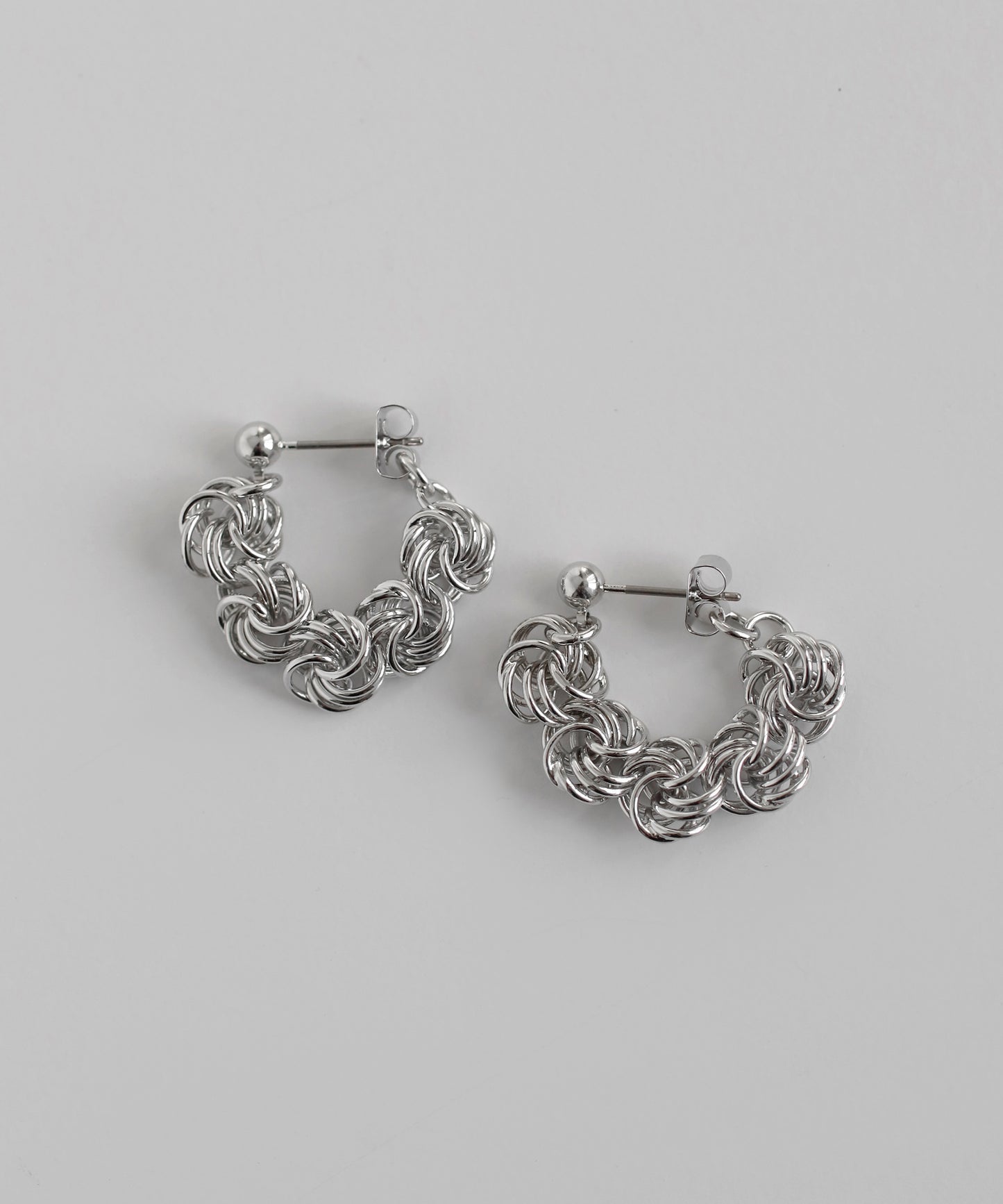 Chain Back Catch Earrings