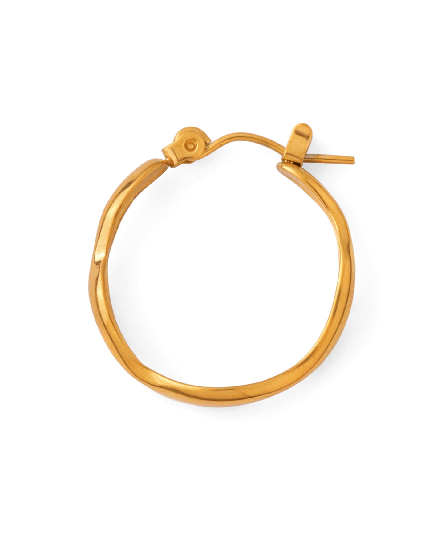 Nuance Metal Hoop Earrings [Stainless Steel]