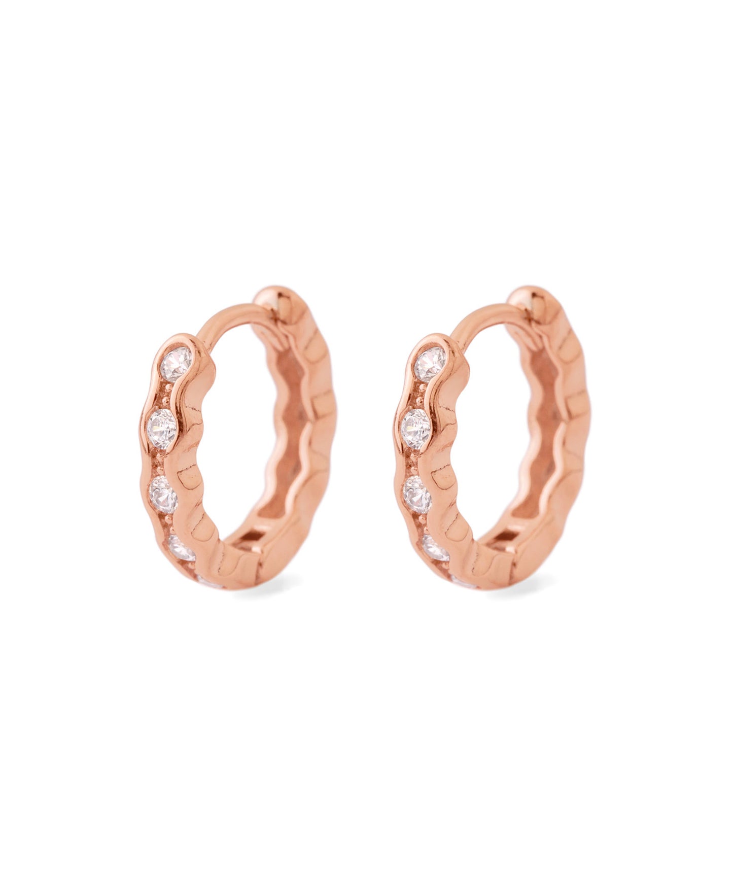 Bijou × Nuance Hoop Earrings