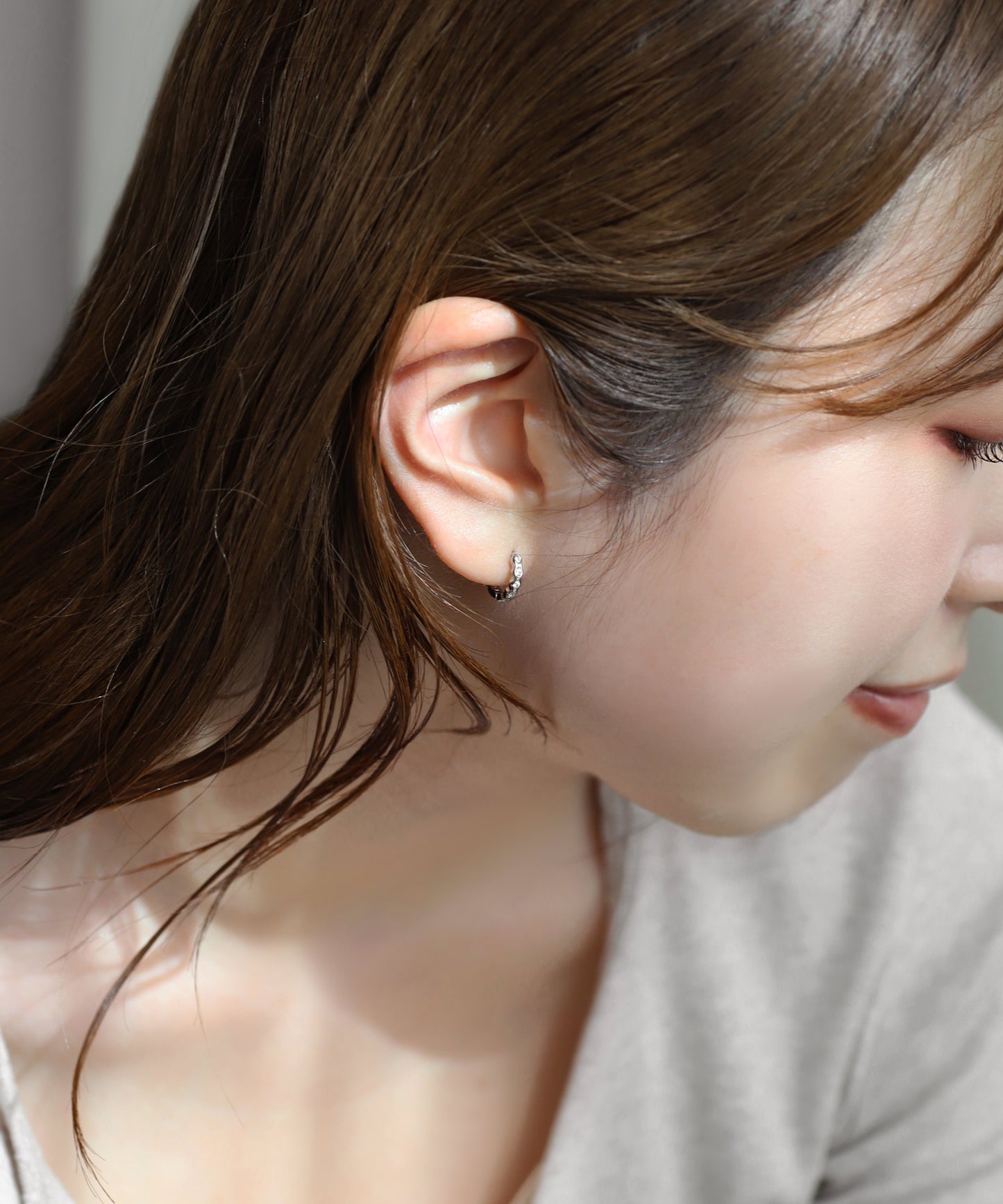 Bijou × Nuance Hoop Earrings