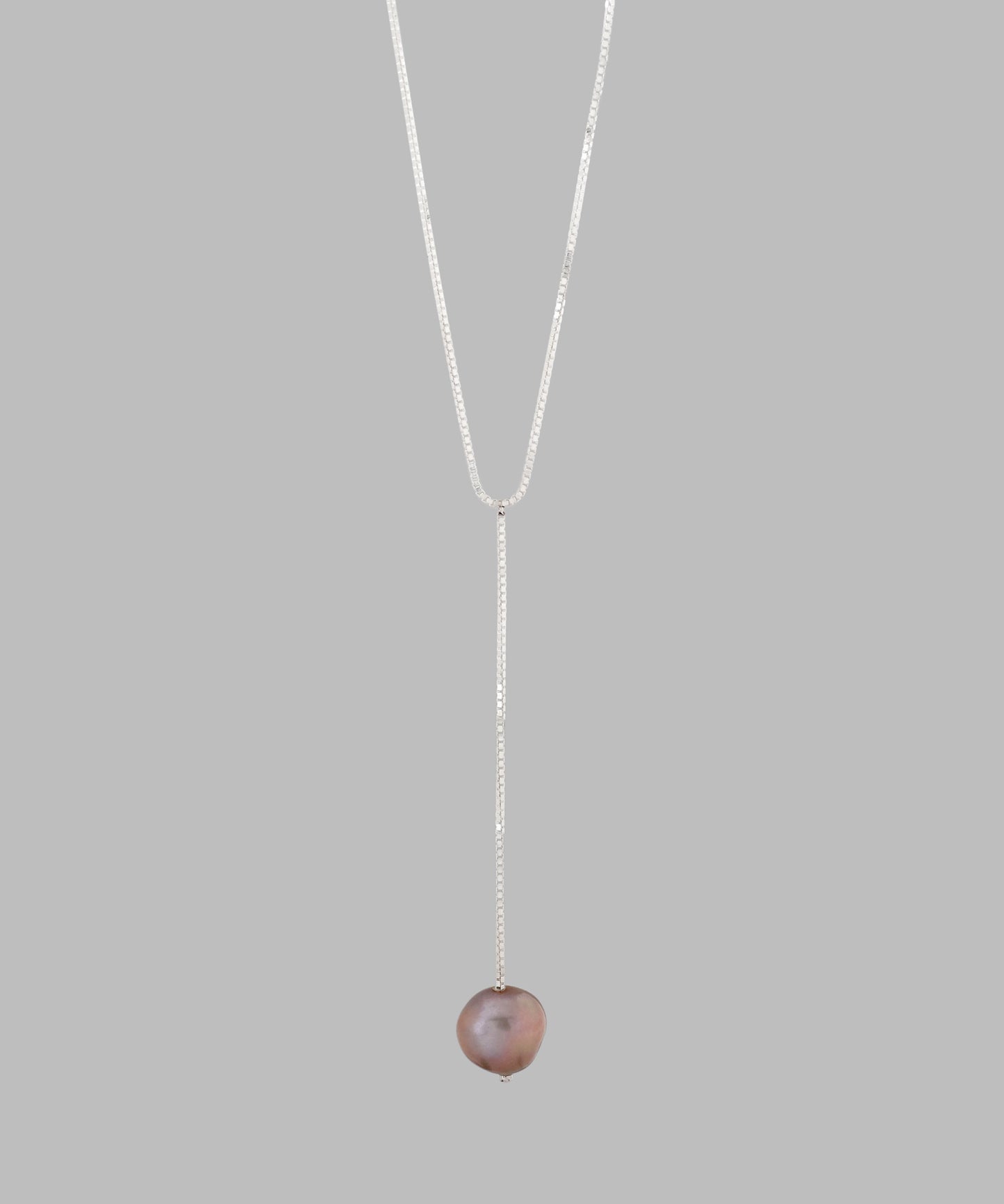 Freshwater Pearl Necklace[925 Silver]