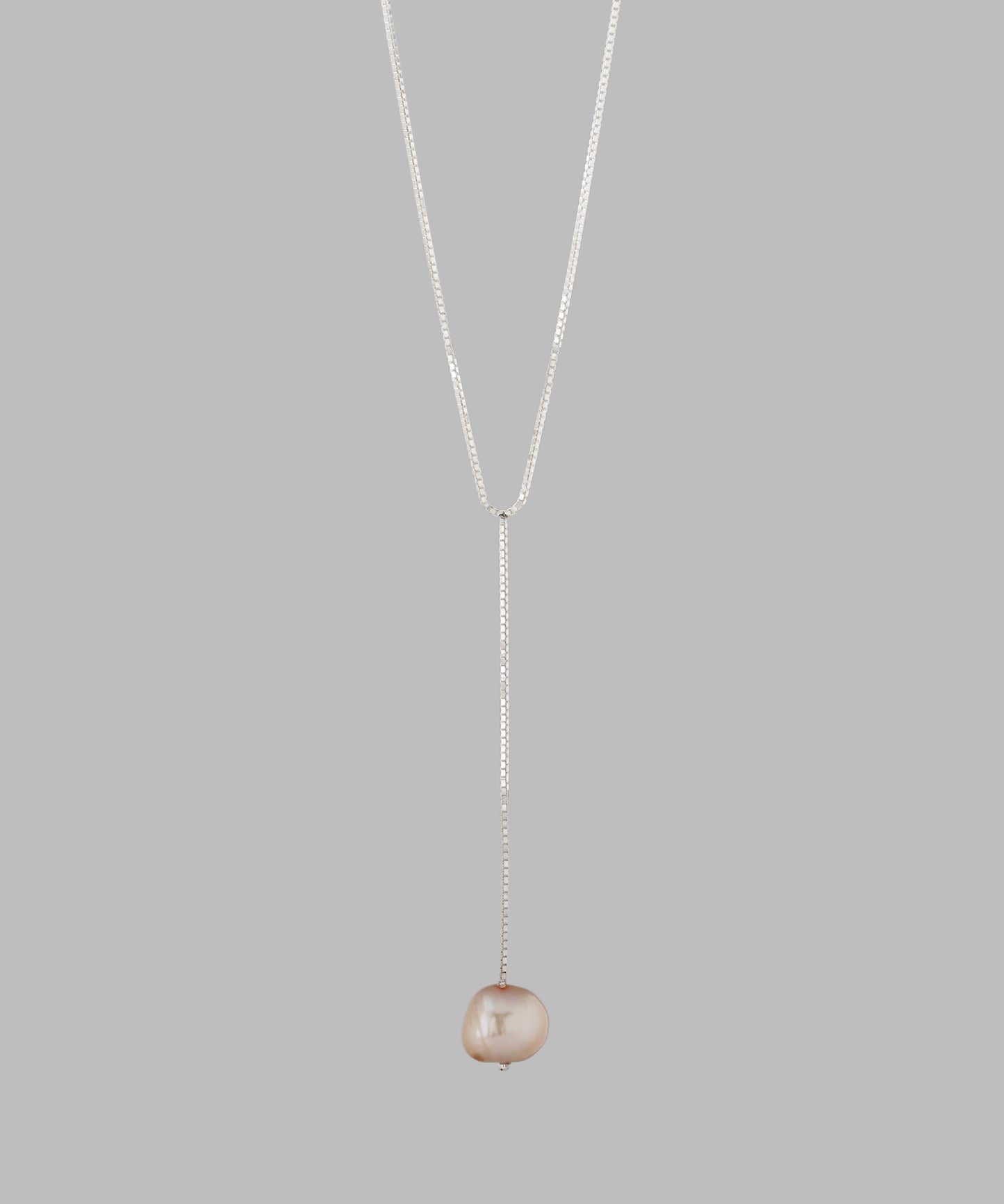 Freshwater Pearl Necklace[925 Silver]