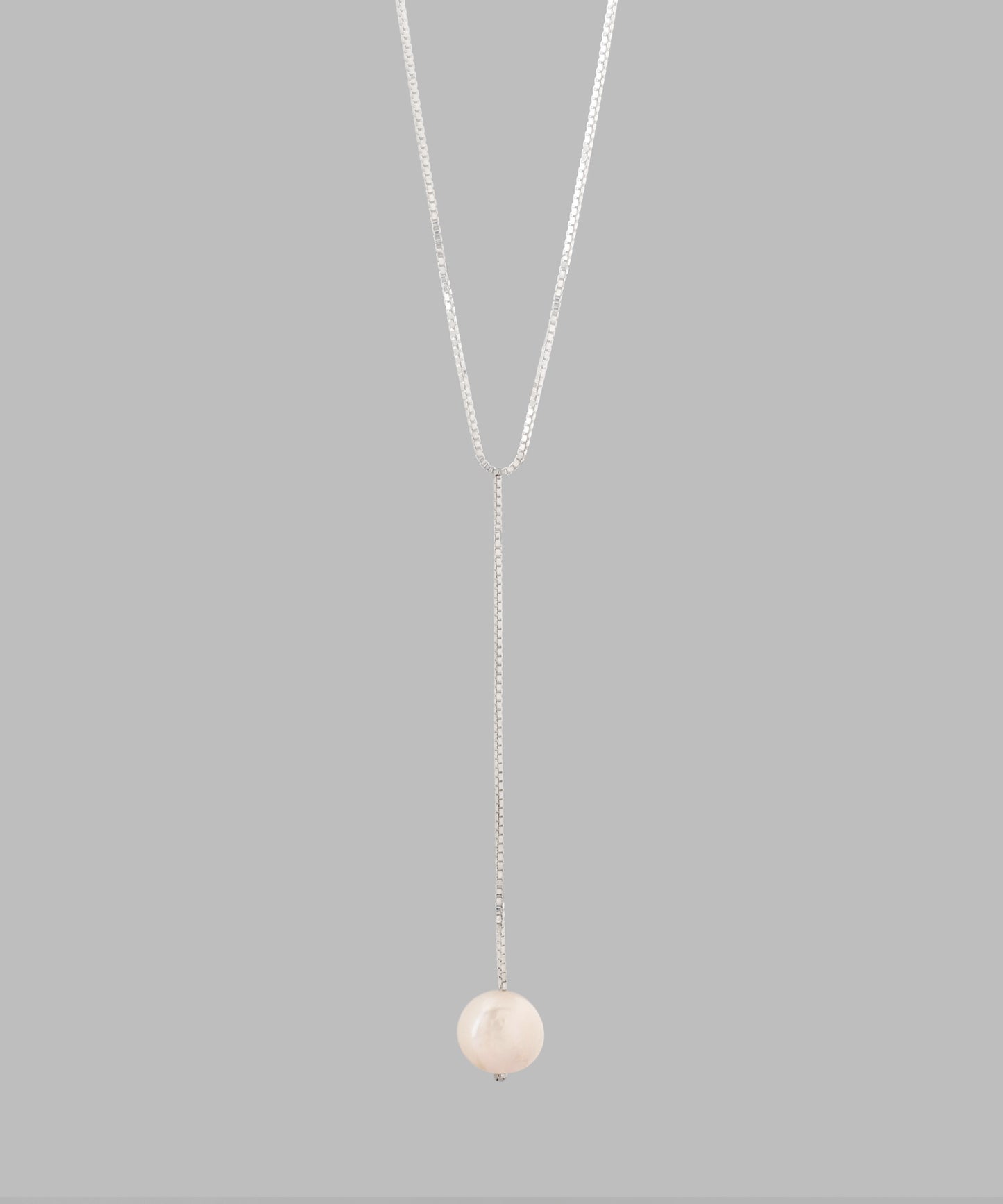 Freshwater Pearl Necklace[925 Silver]