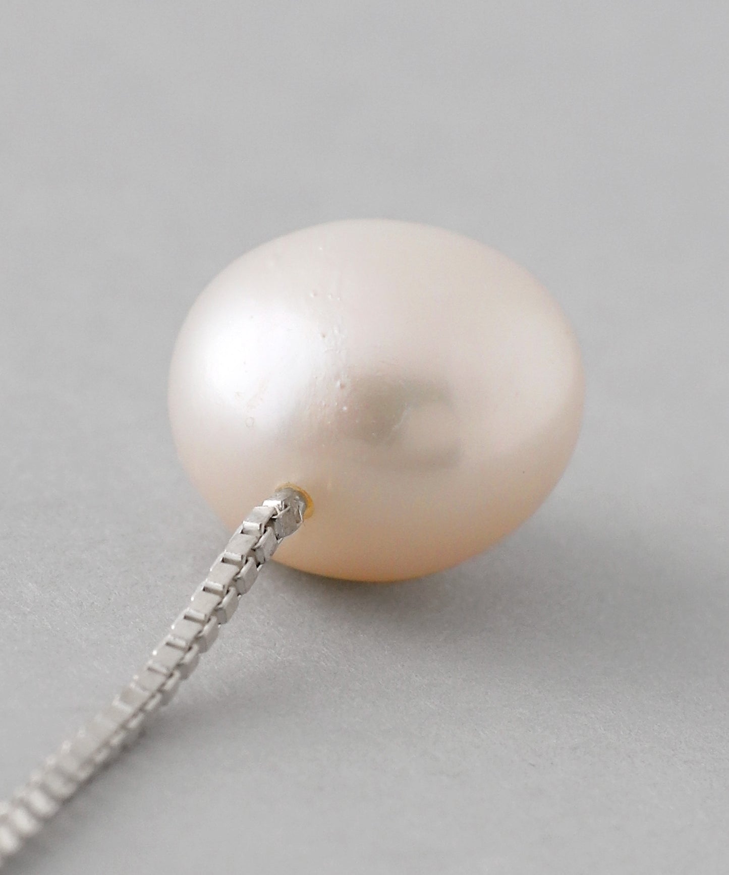 Freshwater Pearl Necklace[925 Silver]