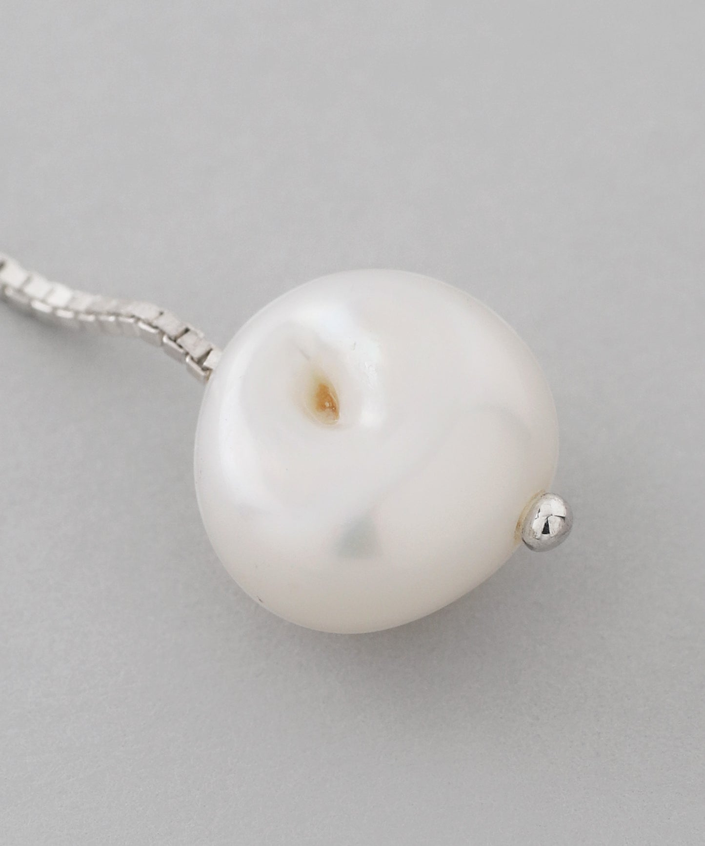 Freshwater Pearl Necklace[925 Silver]