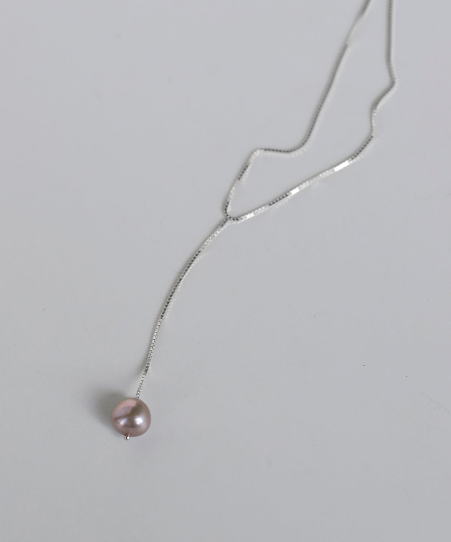 Freshwater Pearl Necklace[925 Silver]