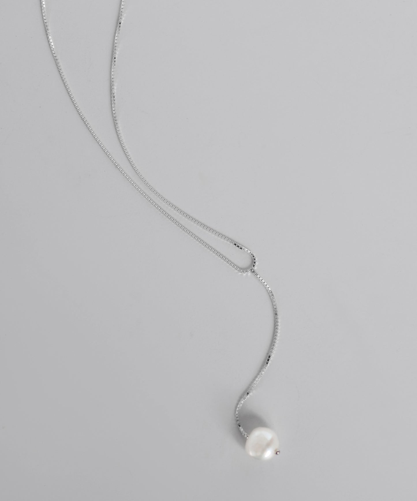 Freshwater Pearl Necklace[925 Silver]