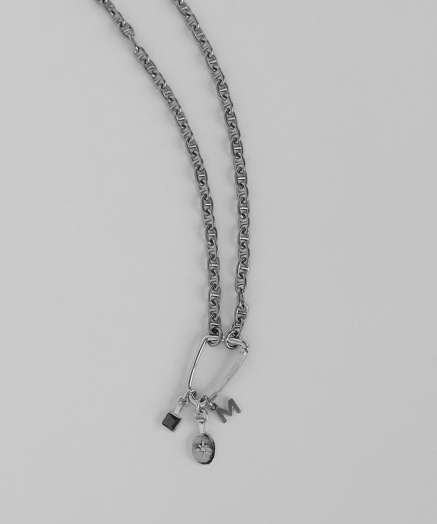 Detachable Charm Necklace [Thick Plating]