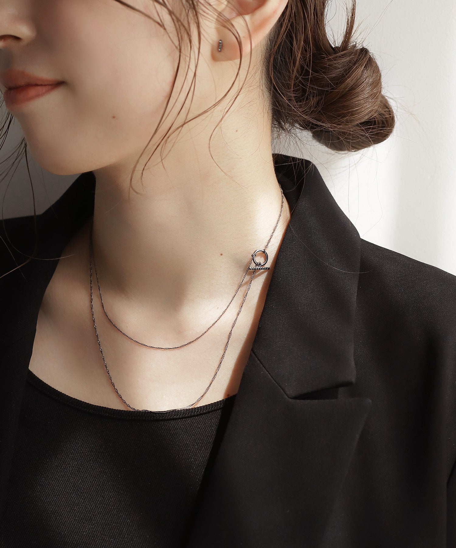 3-Way Chain Necklace [925 Silver] – mimi33 ONLINE STORE