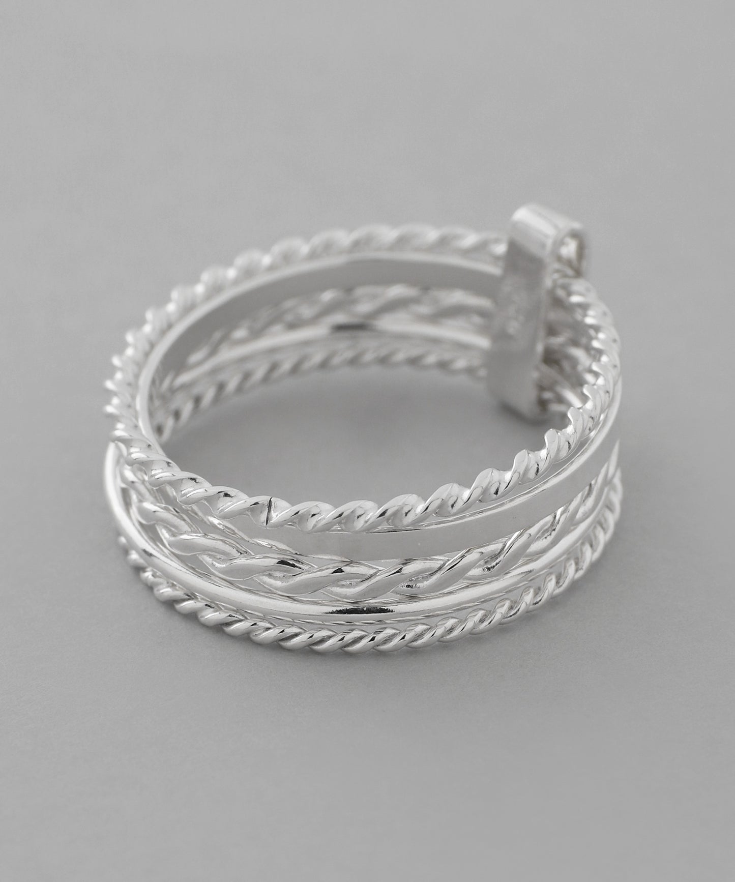 【Online Store Limited】Multi Design 5 Ring[925 Silver]