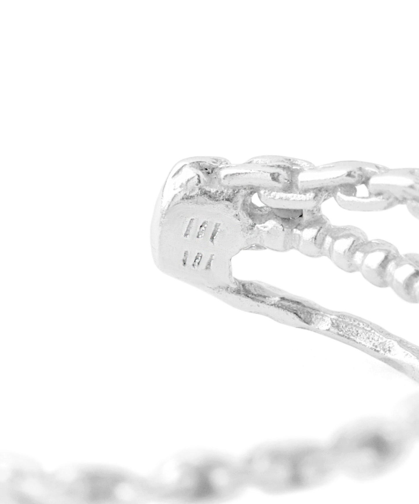 [Eligible for Gift] Cross Line Ring [925 Silver]