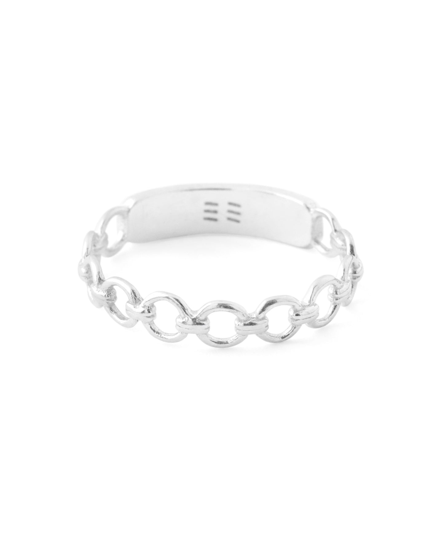 [Eligible for Gift] Chain Motif Pinky Ring [925 Silver]