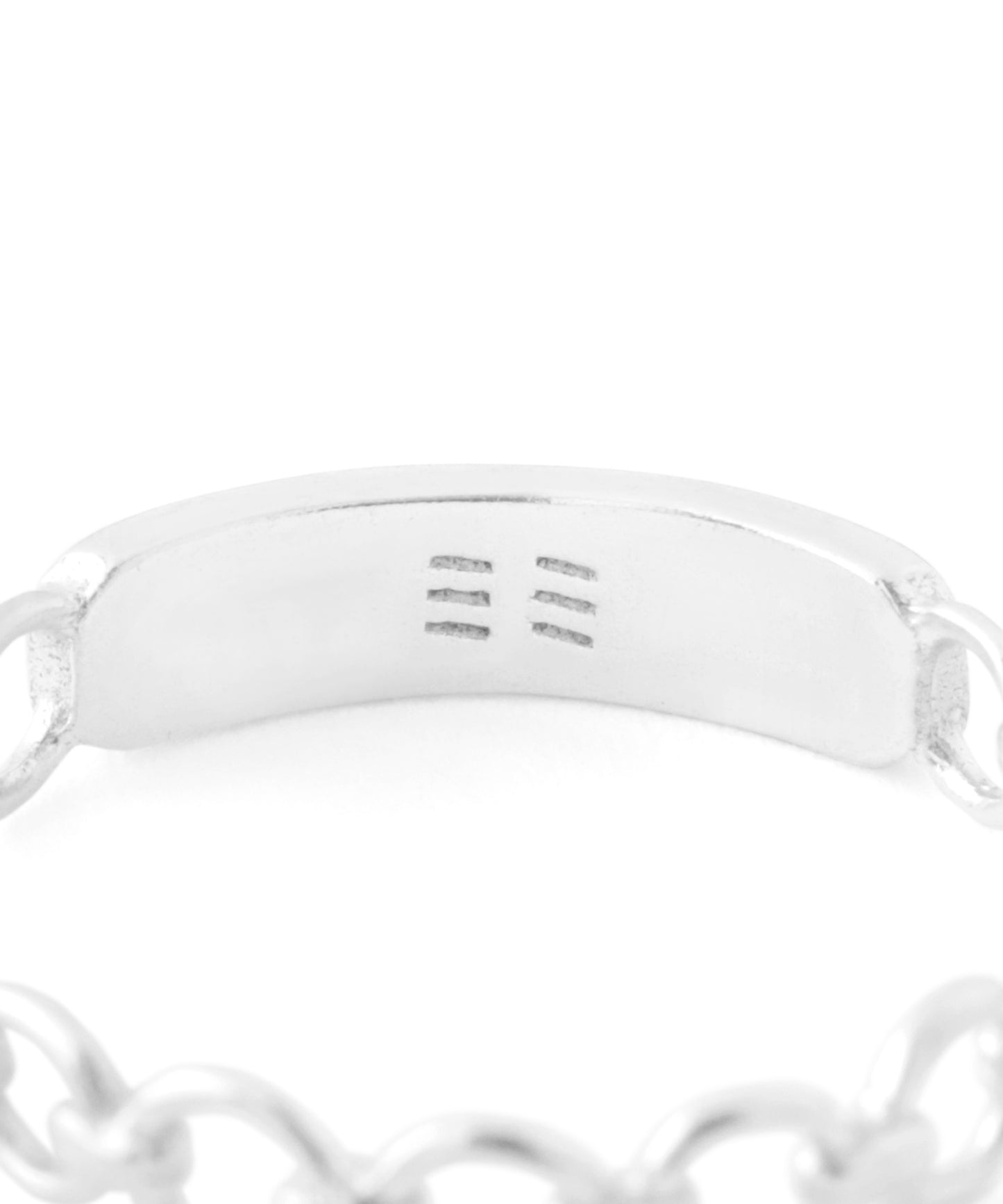 [Eligible for Gift] Chain Motif Pinky Ring [925 Silver]