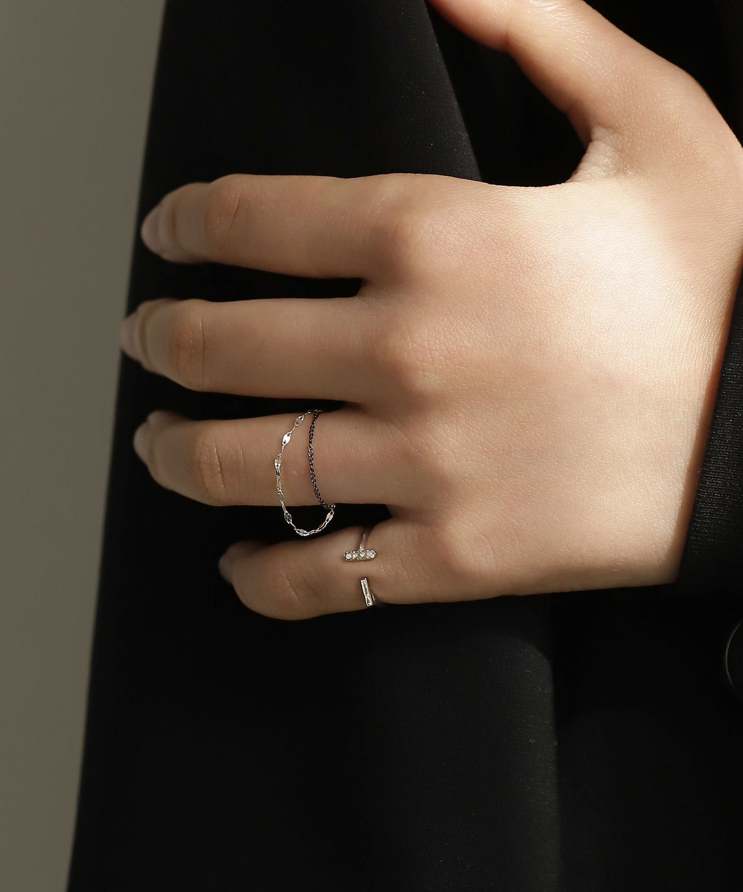 Bijou Open Ring [925 Silver]