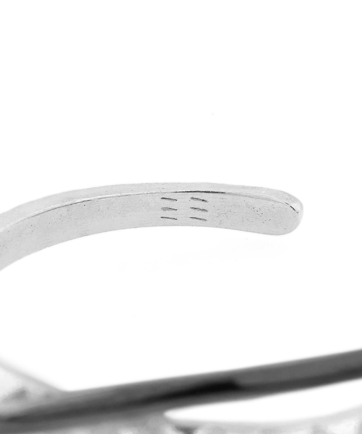 Two-Tone Cross Ring [925 Silver]