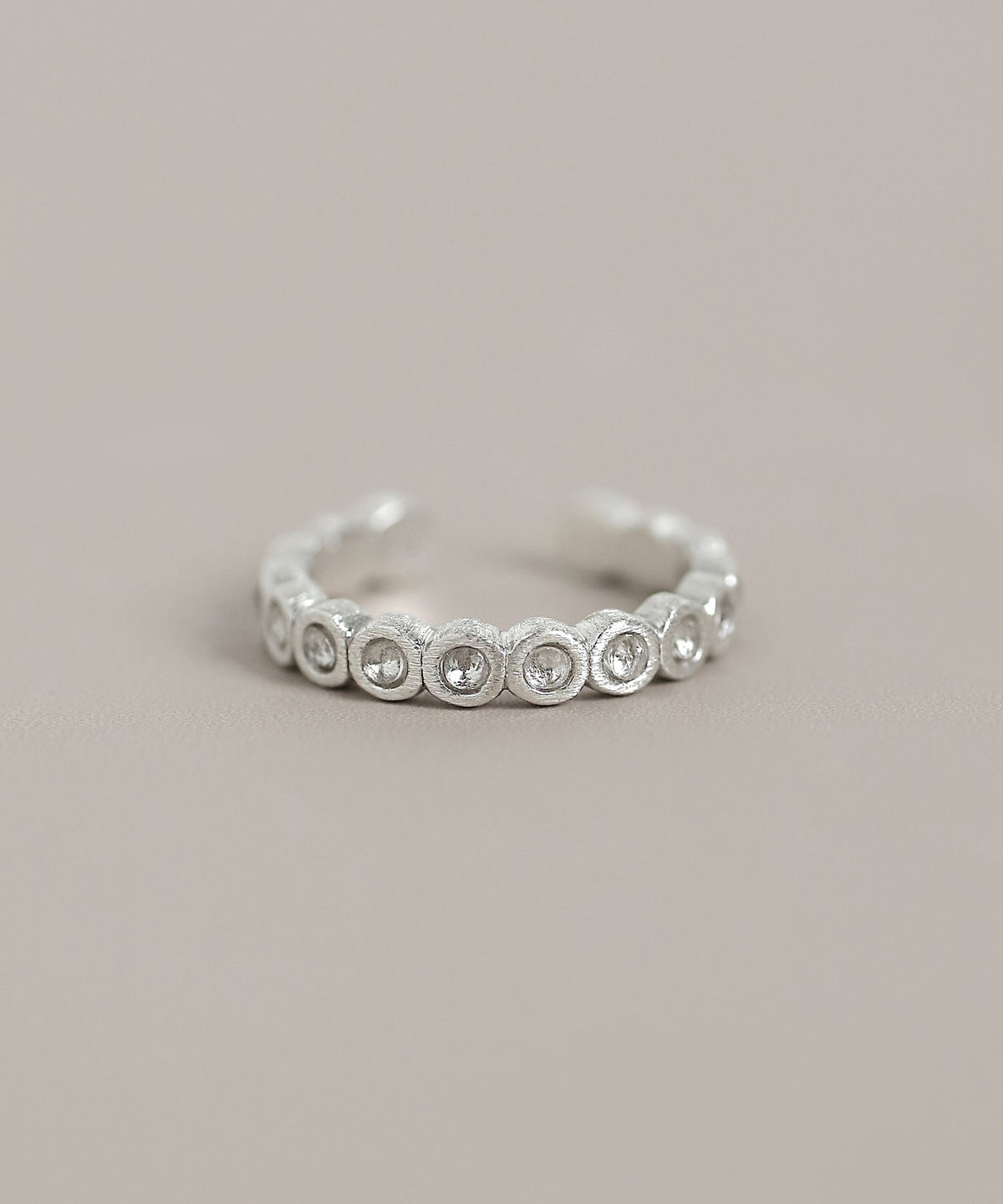 Gemstone 2-Way Pinky Ring [925 Silver]
