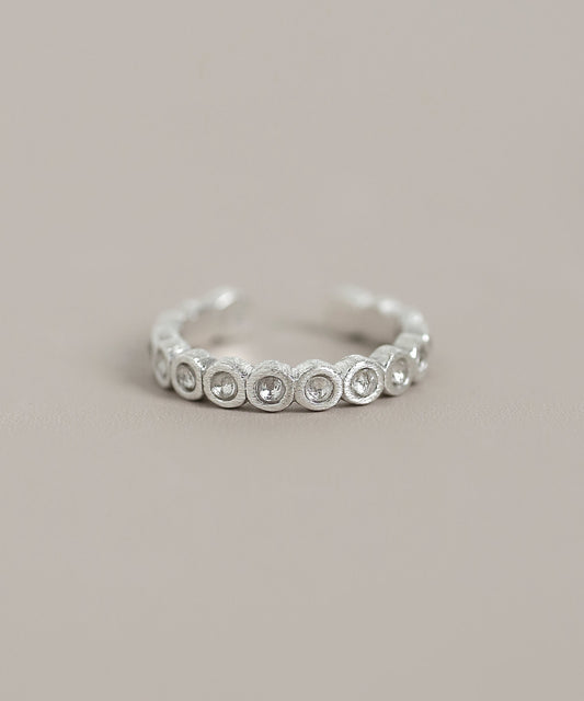 Gemstone 2-Way Pinky Ring [925 Silver]