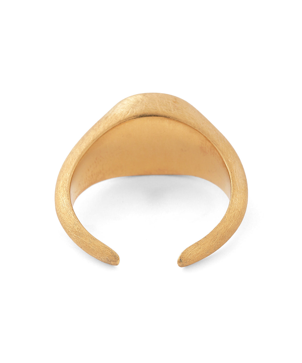 Natural Gemstone Signet Ring