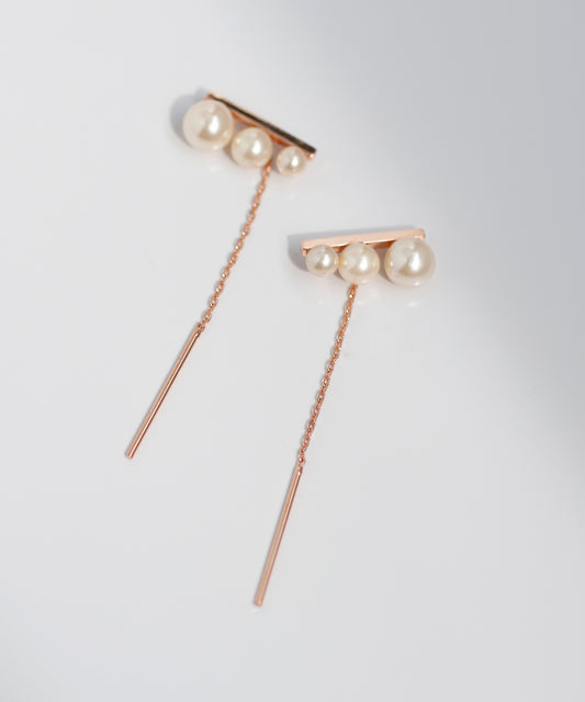 Pearl American Earrings