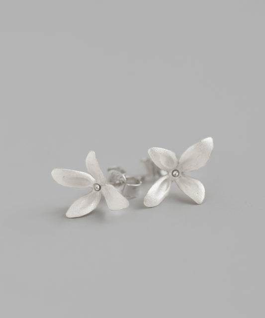 Bijou × Flower Earrings [925 Silver]