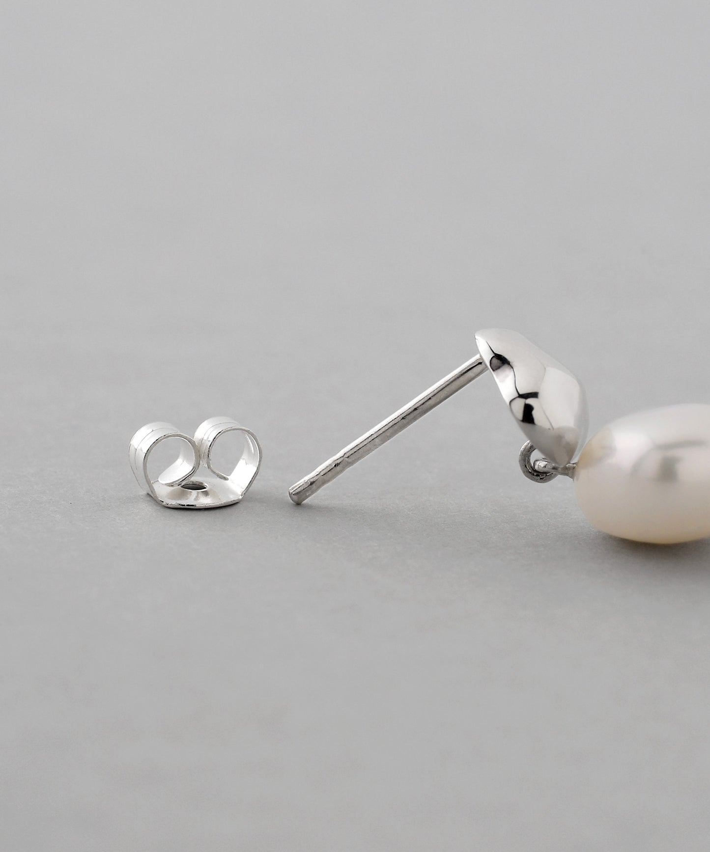 Freshwater Pearl Earrings[925 Silver]