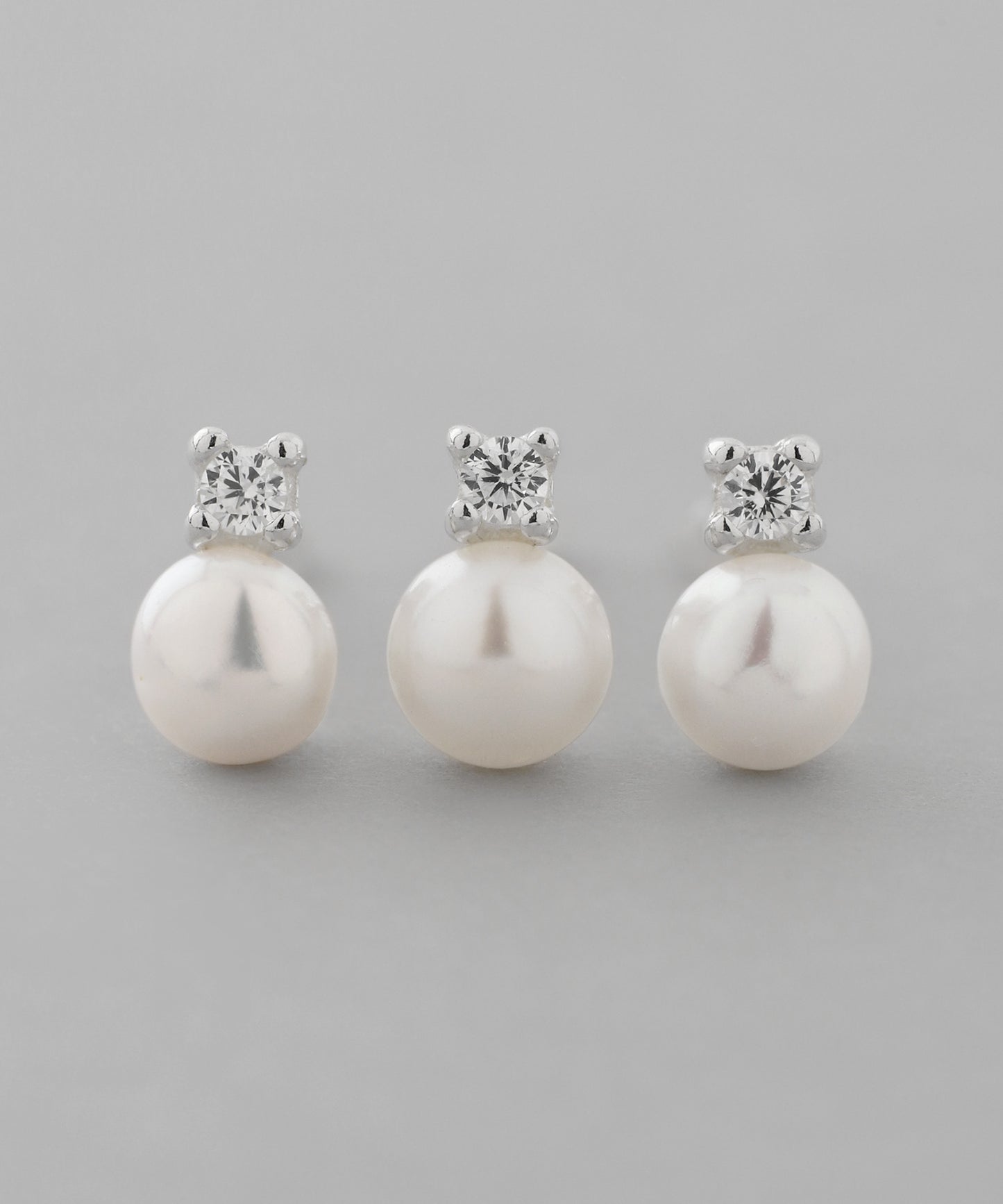 Pearl × Bijou Earrings[925 Silver]