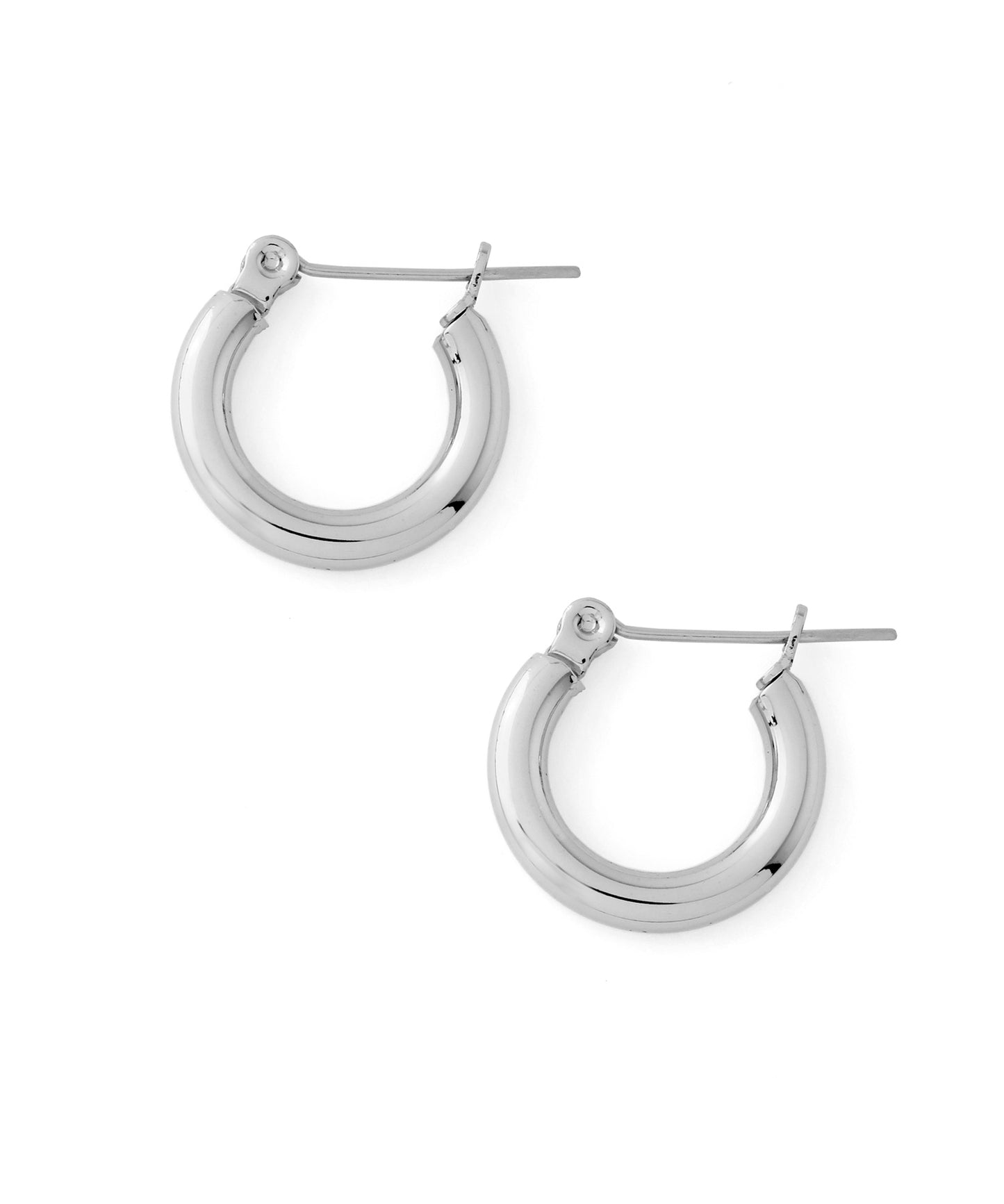 Metal Hoop Earrings [Stainless Steel]