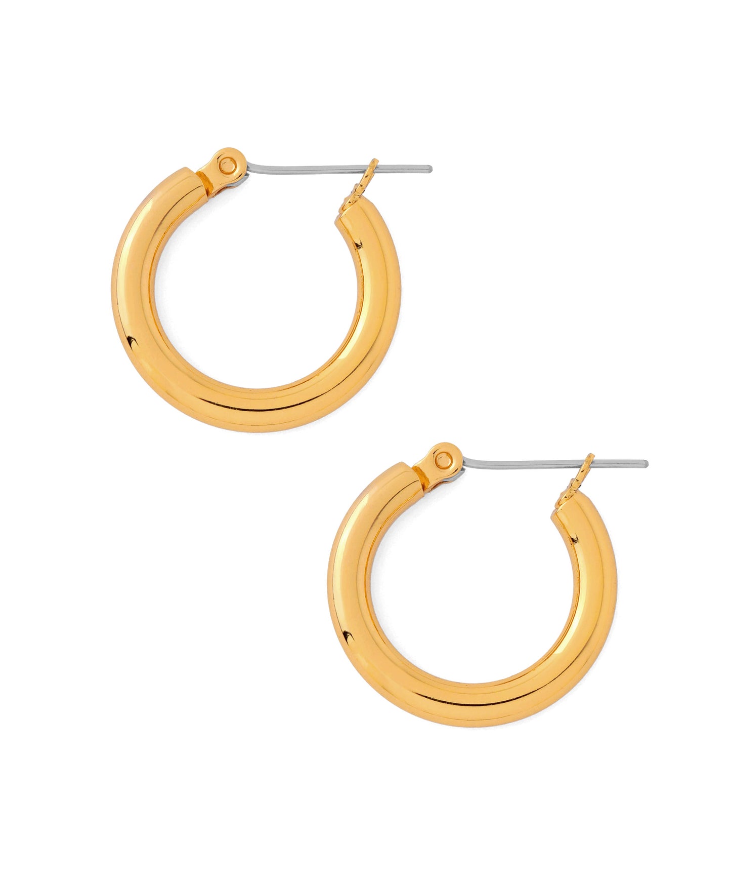 Metal Hoop Earrings [Stainless Steel]