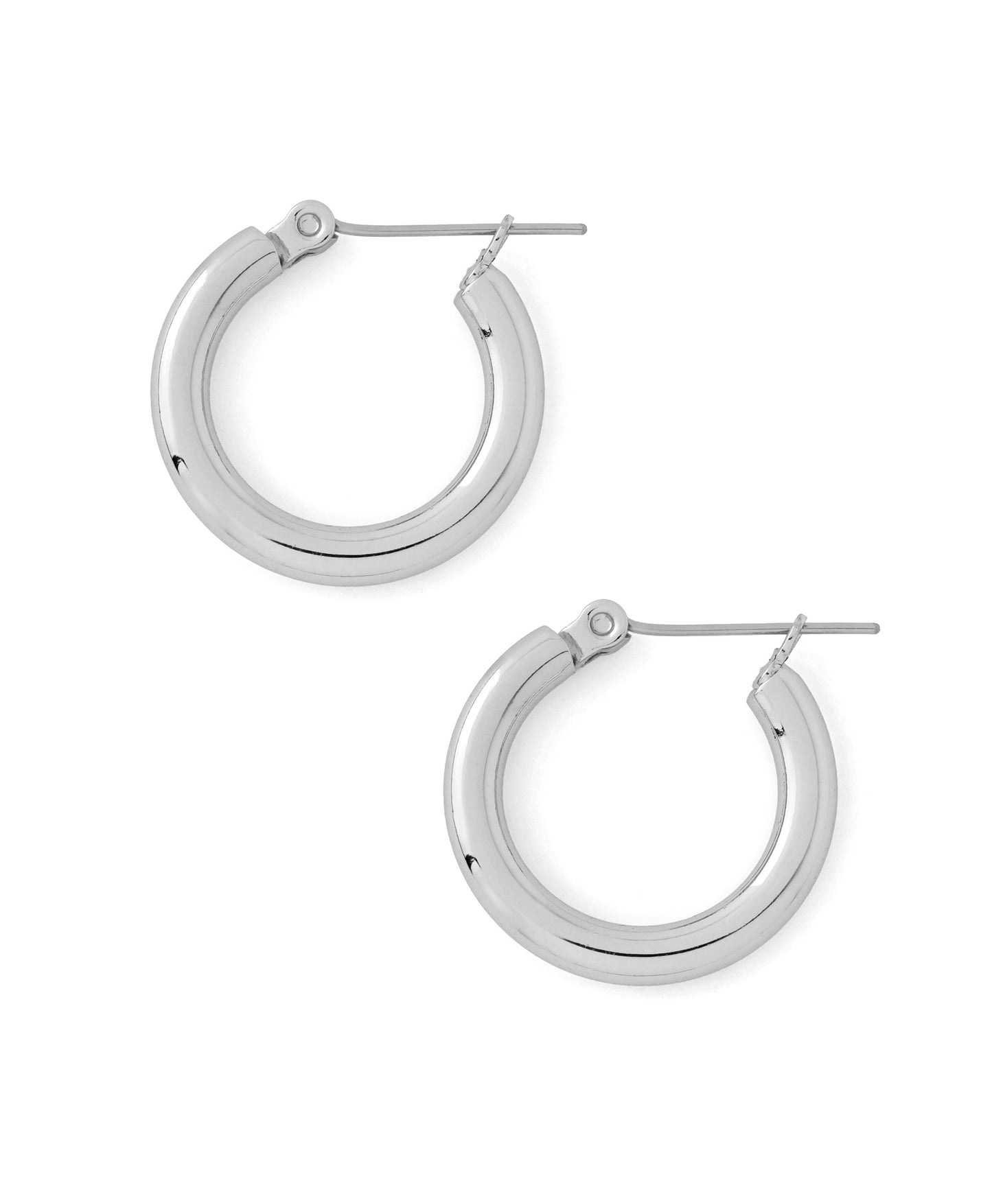 Metal Hoop Earrings [Stainless Steel]