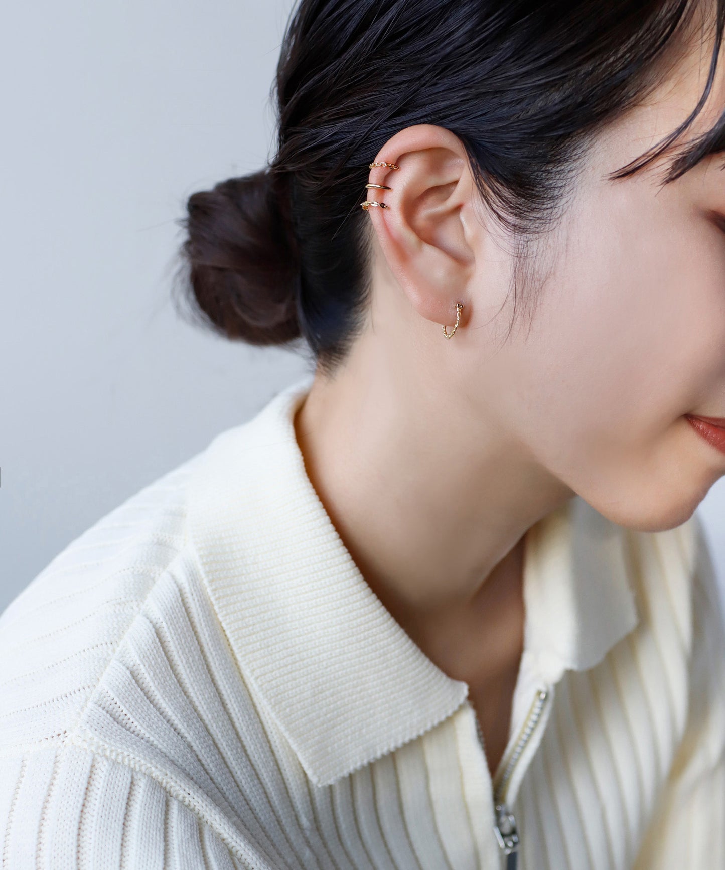 Chain Hoop Earrings