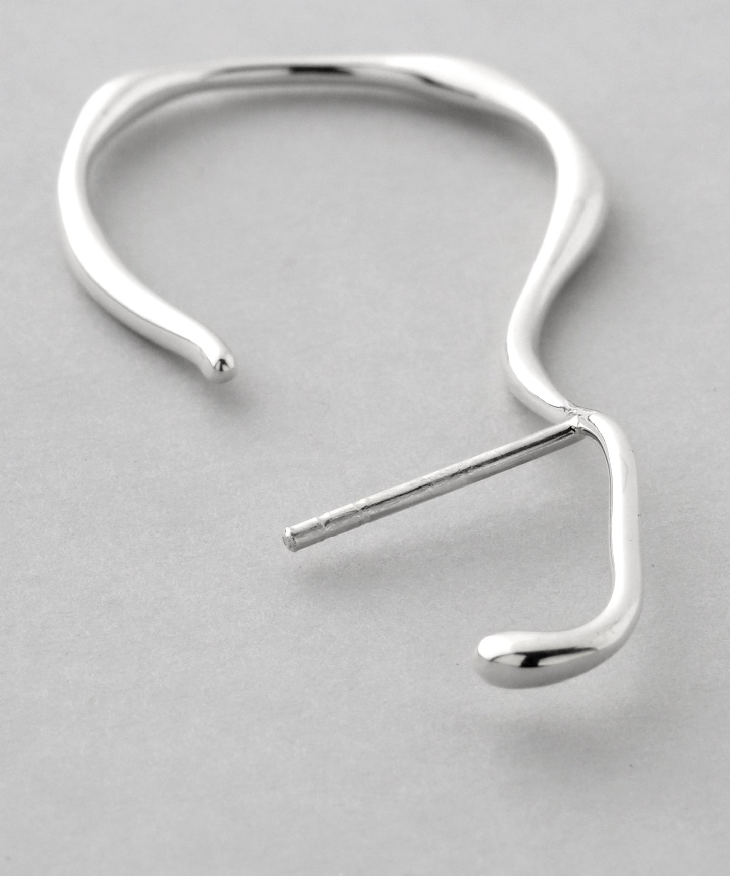 Nuance Line Cuff Earrings[925 Silver]