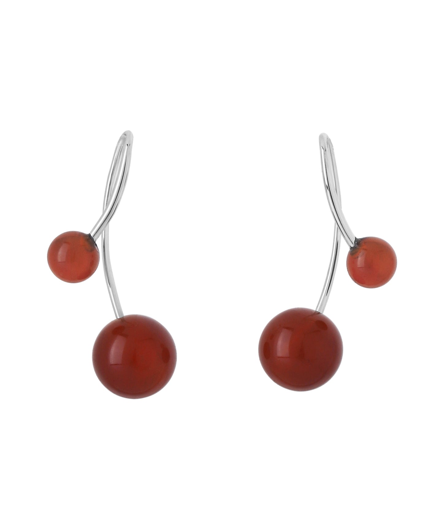 【Eligible for Novelty】Gemstone Back Catch Earrings