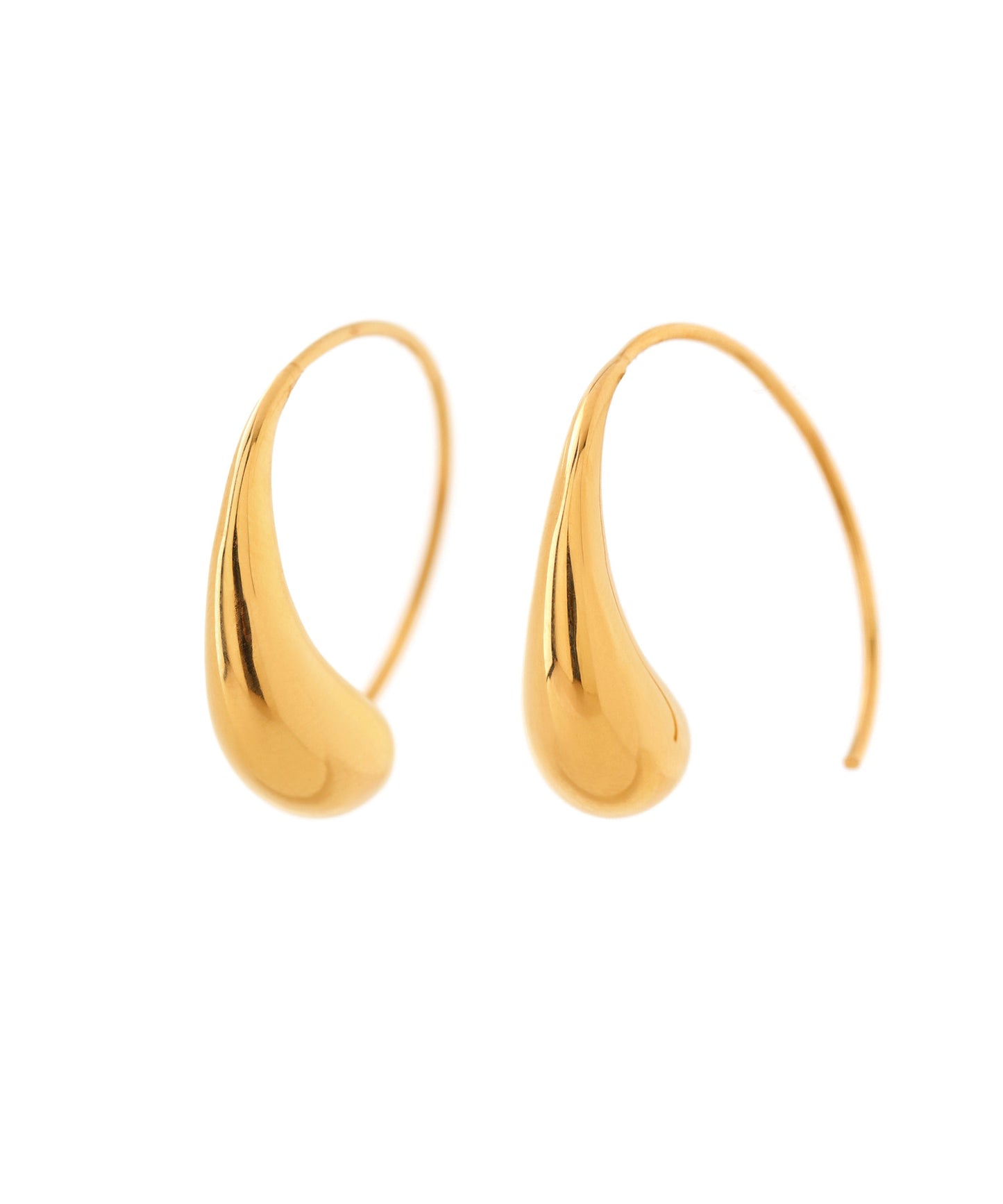 Drop Hook Earrings [Stainless Steel]