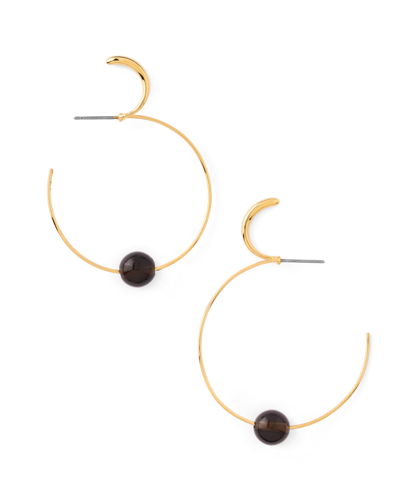 Gemstone Cuff Earrings