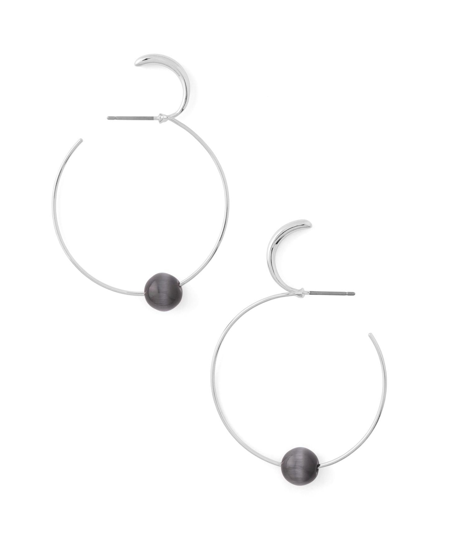 Gemstone Cuff Earrings