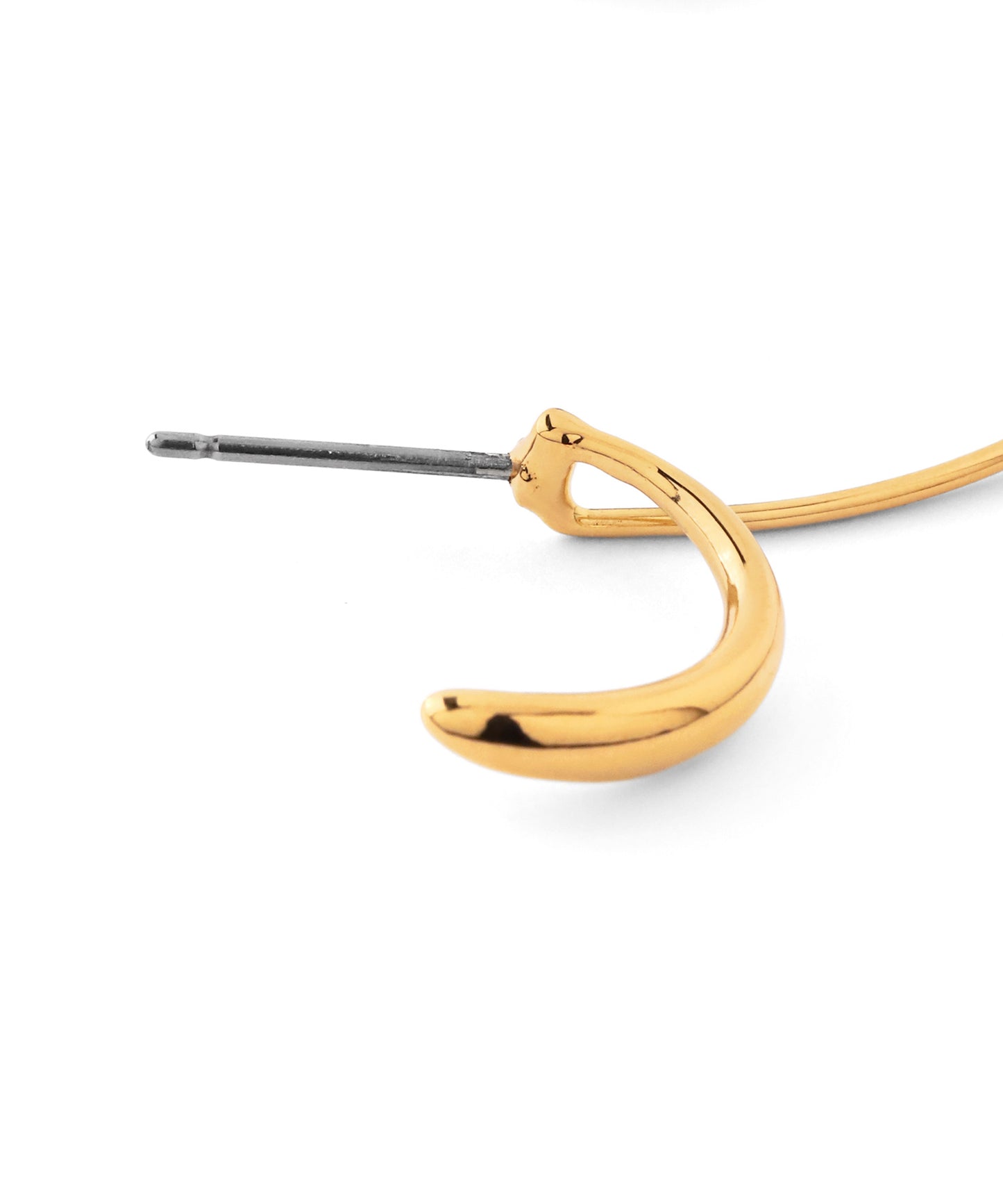 Gemstone Cuff Earrings